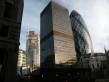  immeubles futuristes en verre, City